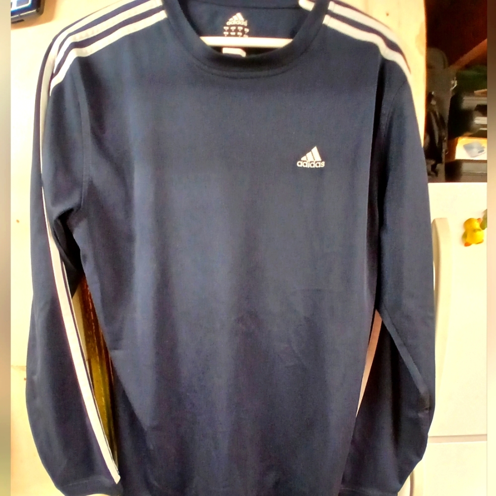 Adidas Men's Clima 365 Navy/Black long sleeve shirt
